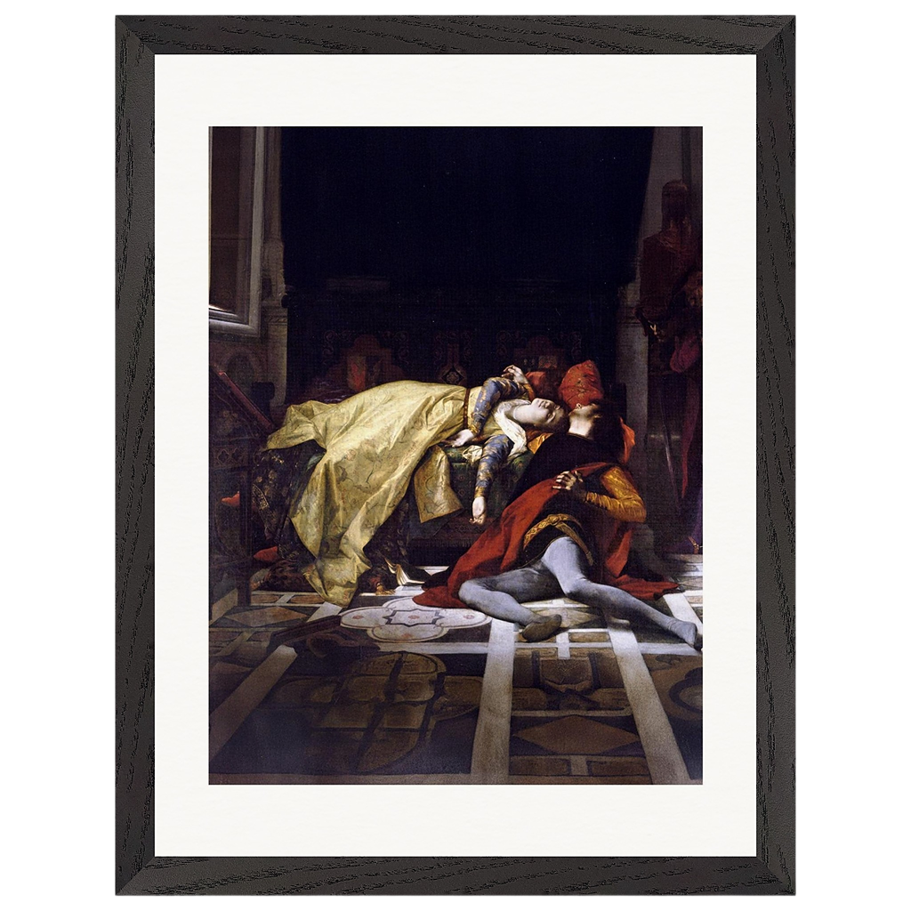 “The Death of Francesca da Rimini and Paolo Malatesta” Alexandre Cabanel