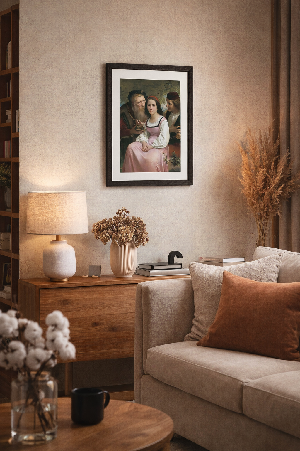 “Between Wealth and Love” William-Adolphe Bouguereau