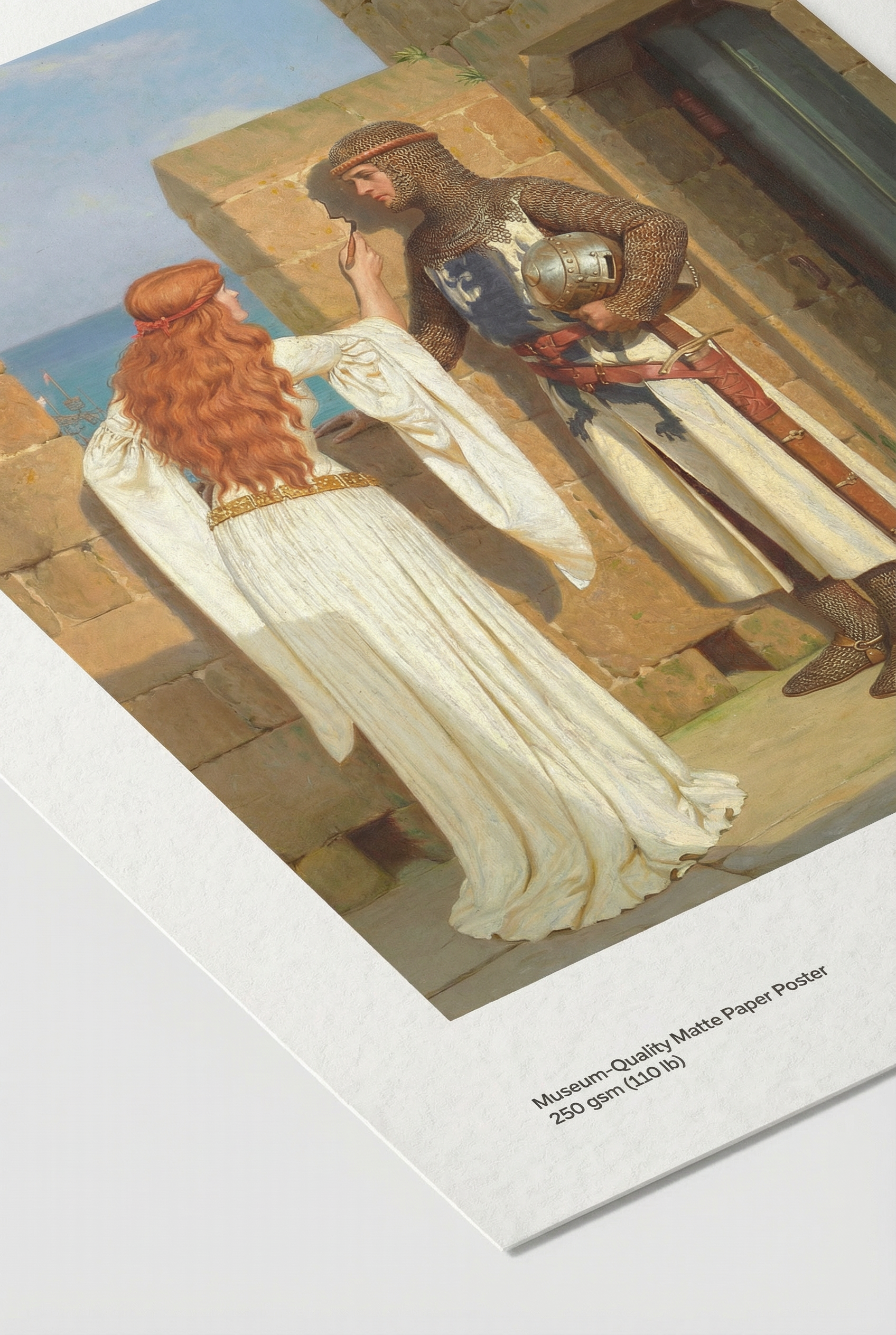 “The Shadow” Edmund Blair Leighton